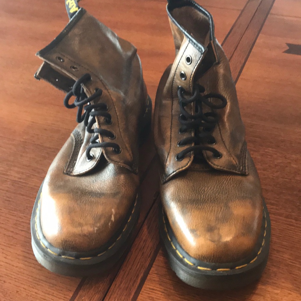 Doc Martin Men’s 12 Brown Leather Boots